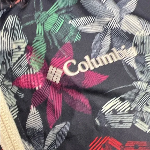 Columbia Multicolor Floral Hooded Jacket - Picture 2 of 13